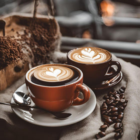 Generic Light roast capsule visuals, silky crema and vanilla notes