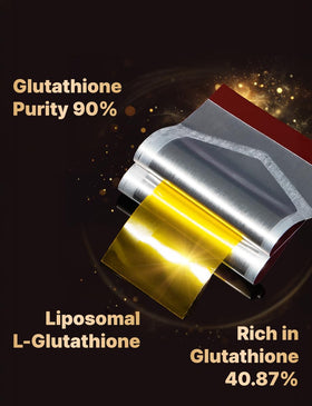 Generic Liposomal Glutathione Ever Film strip-pack ready for on-the-go.