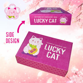 Generic Lucky Cat pink box gift-ready presentation for holidays.