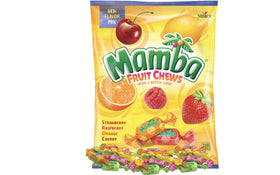 Generic Mamba Beach Sticks lemonade flavor chewy candy ideal for on-the-go refreshment