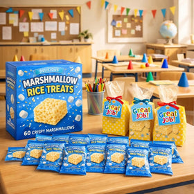Generic Marshmallow Rice Crispy Treats in gift baskets add shareable sweetness