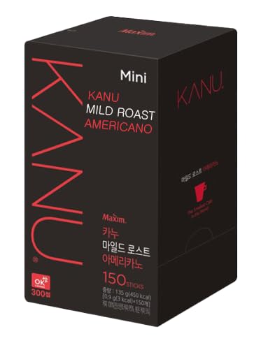 Generic Maxim Kanu mini mild roasted Americano packfront for quick flavor