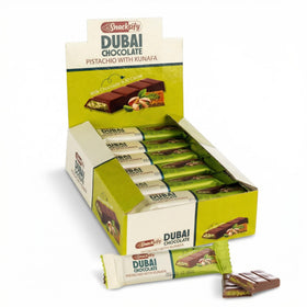 Generic mini Dubai chocolate bar pistachio pack, ideal for gifting and sharing.
