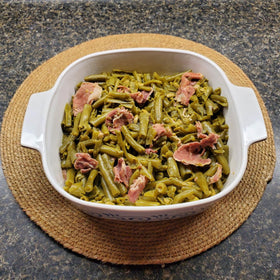 Generic North Carolina Mountain Ham Trimmings packaging ready-to-use for cooking.