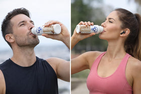 Generic On-the-go nutrition chocolate shake bottle ready for daily use