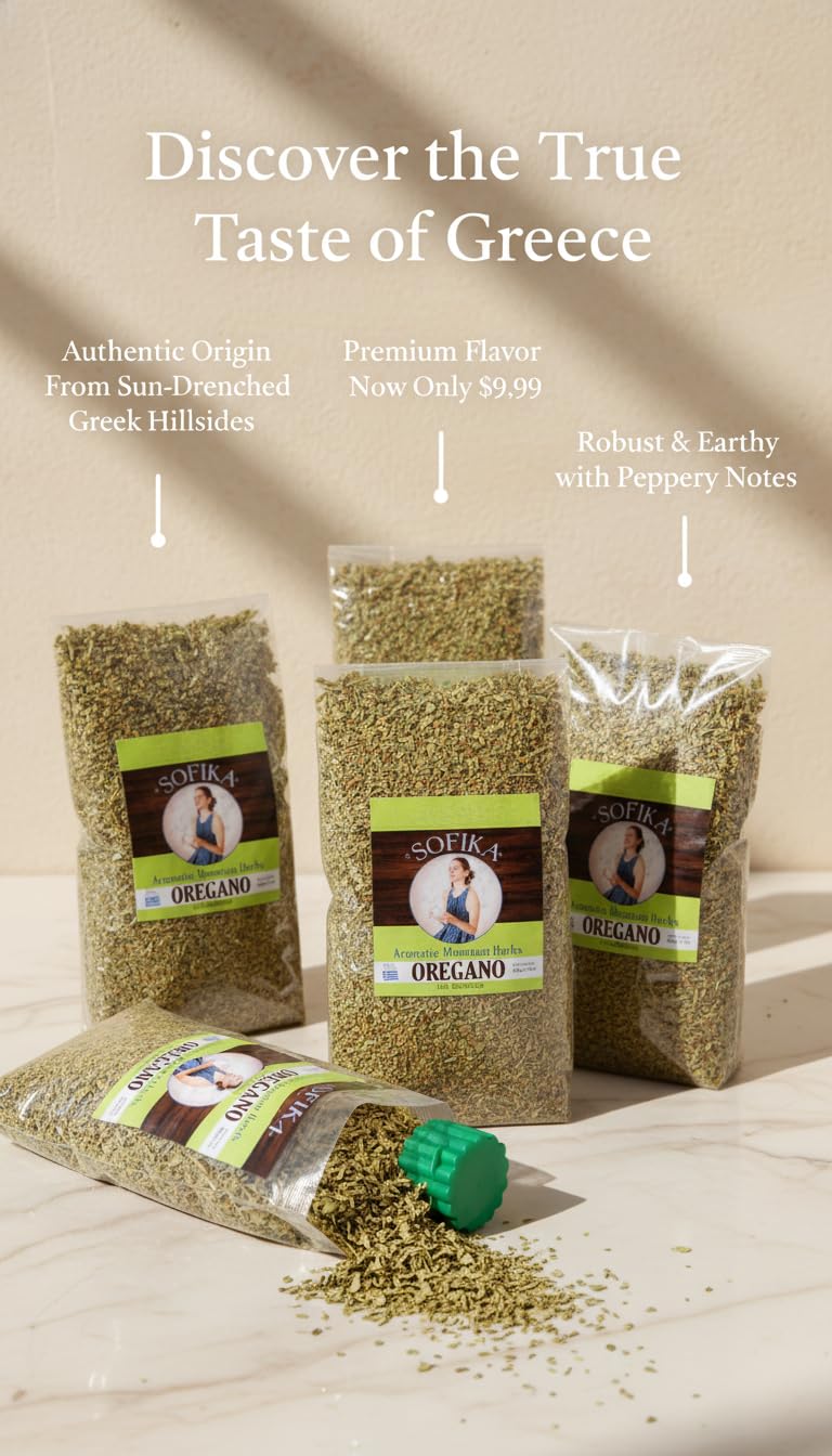 Generic Oregano kitchen drawer storage keeps Greek premium leaves ready.