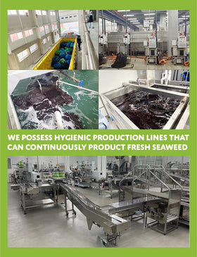 Generic organic seaweed sheets suited for deli prep and meals