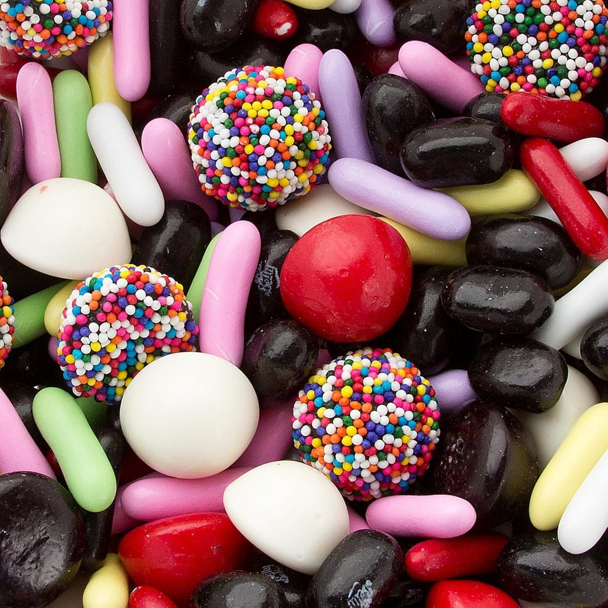 Generic Original Licorice Bridge Mix Candy 1lb bag with assorted licorice pieces, ideal for sharing.