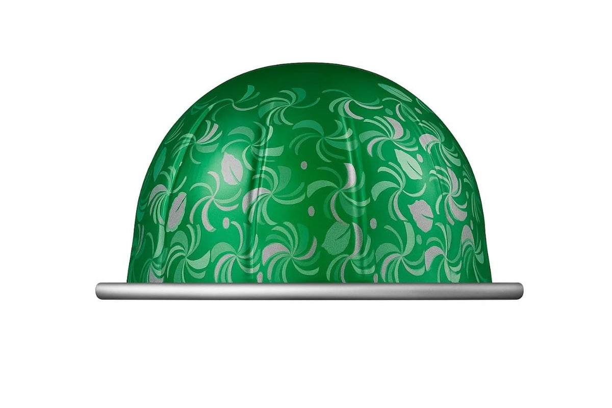 Generic Peppermint Pinwheel pod for Vertuo machines delivering festive aroma.