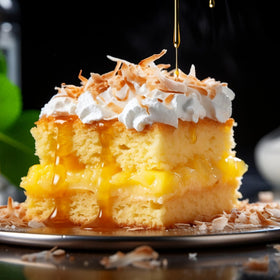 Generic Pineapple filling in a bakery squeeze-tube, ideal for quick fillings.