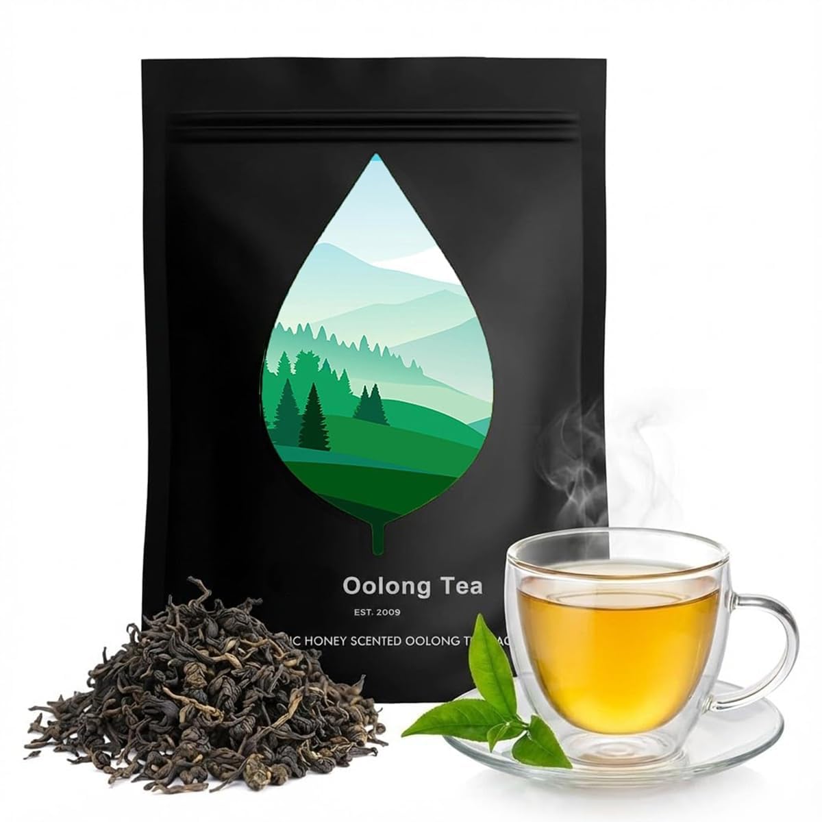 Generic Pipi Oolong tea bags in full-leaf form for rich flavor