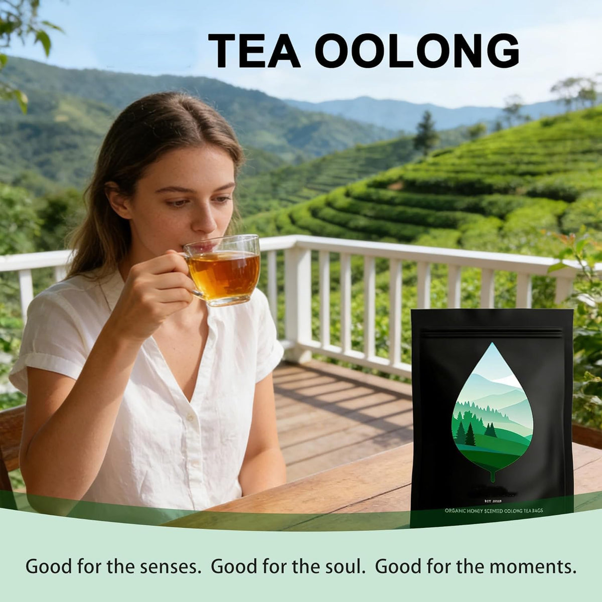 Box of Generic Pipi Oolong tea with 20 bags for daily use