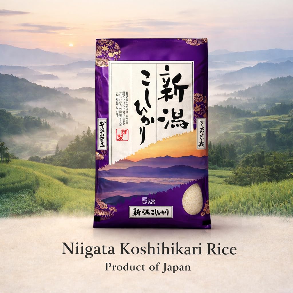 Generic Premium Koshihikari Rice Niigata sushi rice ready to form perfect nigiri
