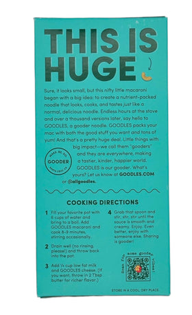 Privé Goodles Cheddy Mac box, easy family dinner in minutes.