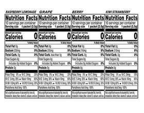 Generic Propel 40-pack box provides multi-flavor hydration for gym bags