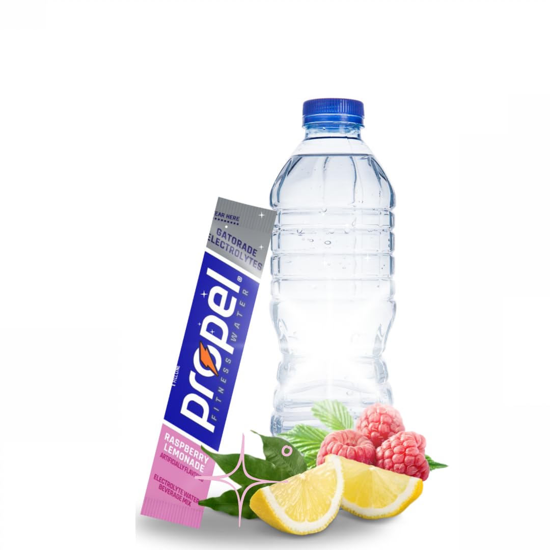 Generic Propel zero-calorie packet highlights sugar-free hydration option