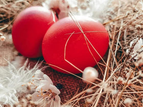 Generic Red Egg Dye as a gift-ready decor option for Easter