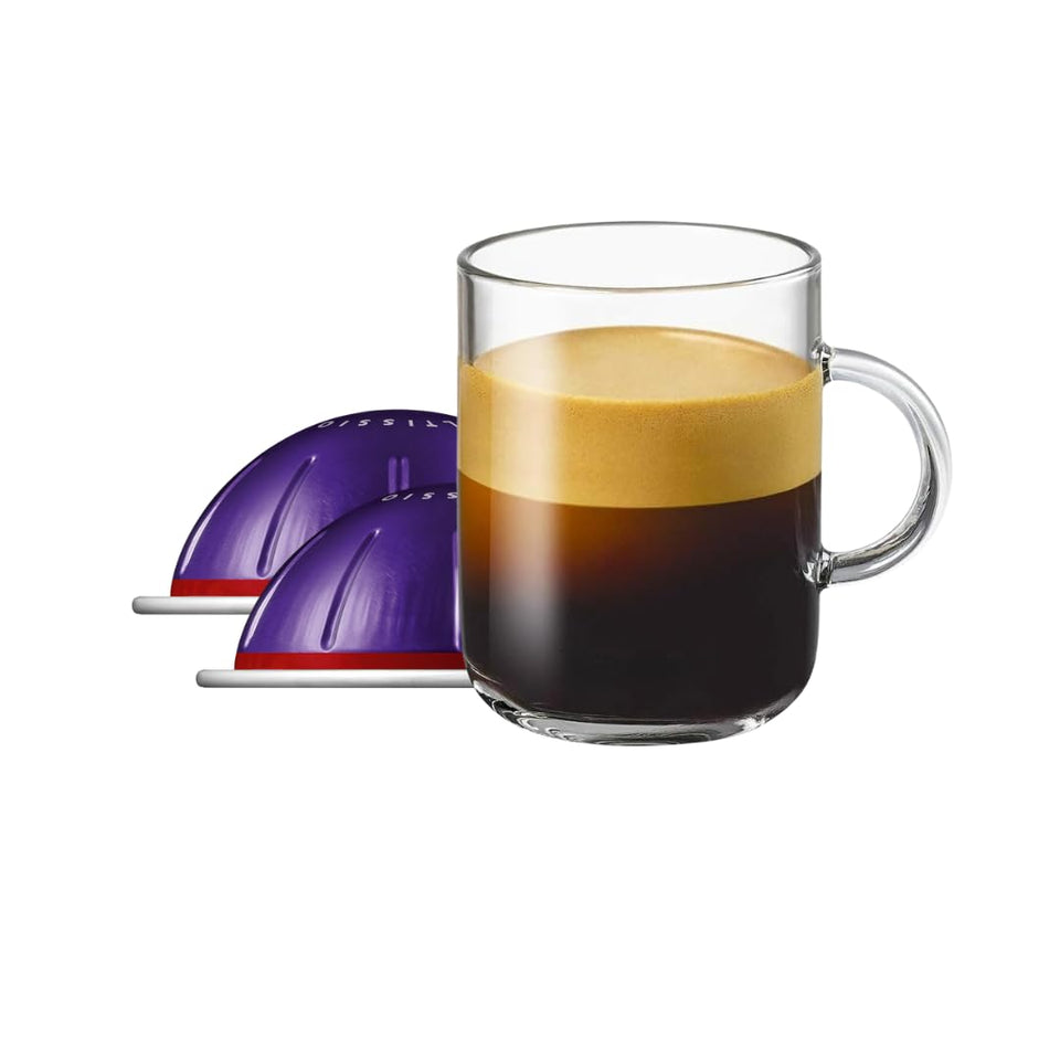 Generic Ristretto & Espresso capsules in sealed packaging preserve freshness for easy storage.