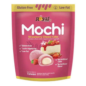 Generic Royal Family Mochi two-pack showcasing strawberry cheesecake flavor, great for sharing.
