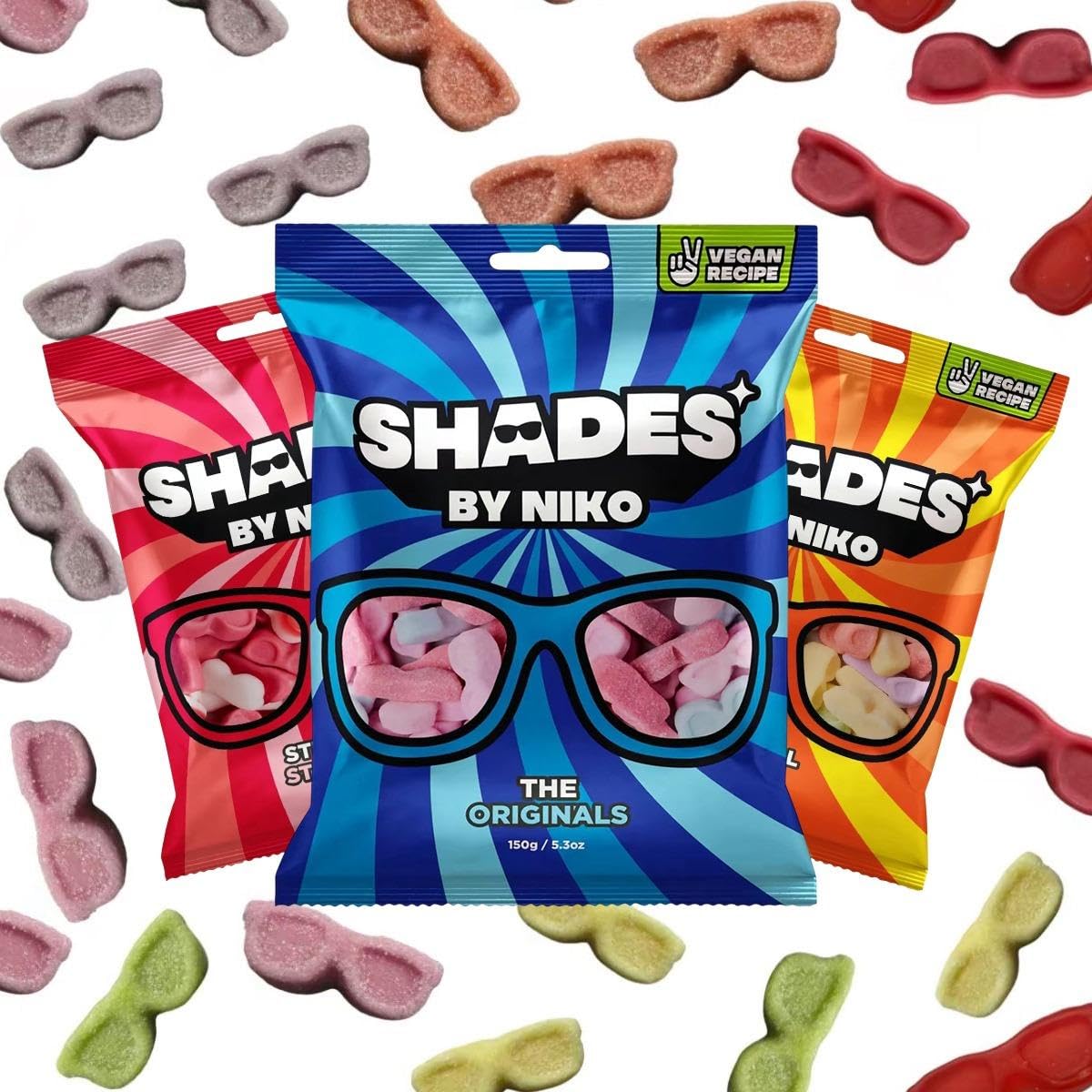 Shades by Niko variety pack front view for sharing.