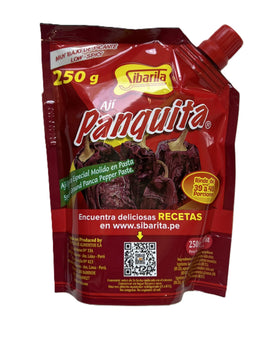 Generic Sibaritaa Aji Panca pouch front shows smoky, fruity Peruvian flavor for everyday meals.
