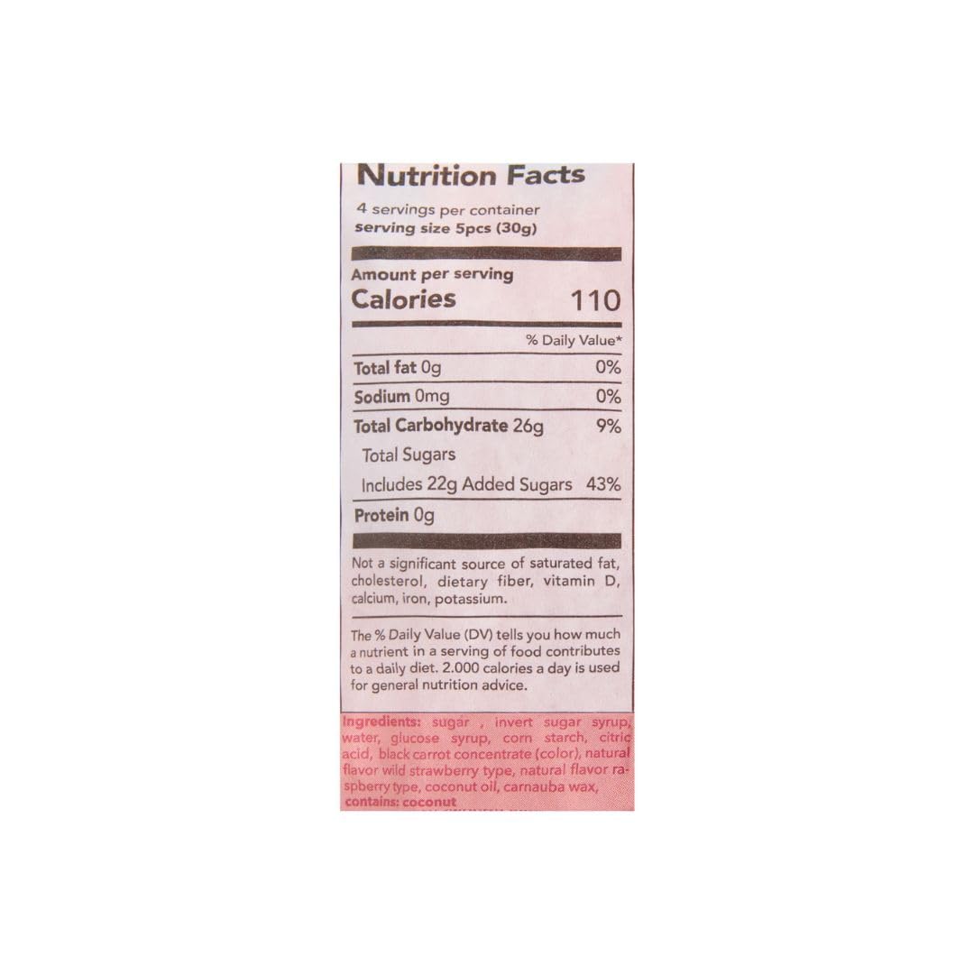 Generic Sour Blackberry Fish candy close-up—natural colors and bold flavor for snacking.
