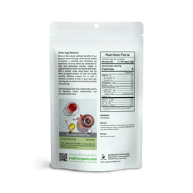 Generic Soursop Leaves Tea Bags brewed cup with caffeine-free herbal refreshment