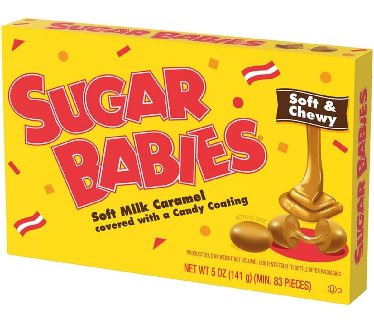 Generic Sugar Baby Theater Box back label reveals USA origin.