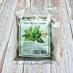 Generic Thai Basil Leaves aroma-closeup highlighting vibrant scent for recipes