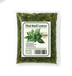 Generic Thai Basil Leaves pack-front showing premium aroma for cooking
