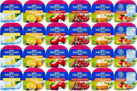 Generic Thick Easy Clear nectar-pour cup shows smooth texture for precise servings.