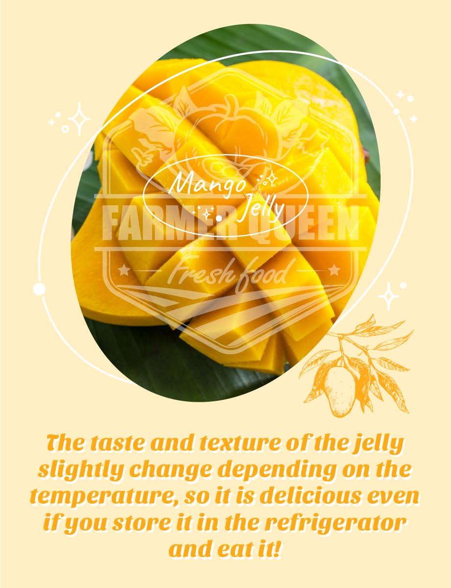 Generic Top Fruit Mango Jelly individually wrapped convenience for easy sharing.
