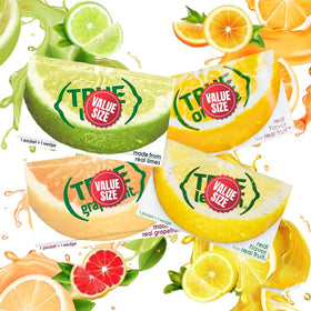 Generic True Lemon bottle pour for zero-calorie flavor in water