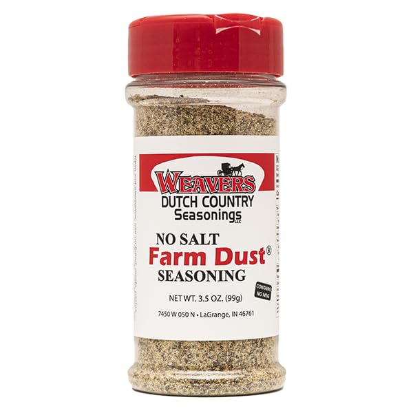 Generic Weavers Dutch Country Dust Seasonings bottle, MSG-free flavor enhancer for everyday cooking.