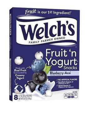 Welch's Fruit 'n Yogurt Snacks creamy yogurt coating close-up texture