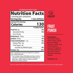 Genius Gourmet 12-pack display for convenient protein hydration
