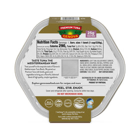 Genova 6-pack tuna bowls stacked for bulk purchase.