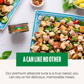 Genova tuna salad idea bowl with Mediterranean flair