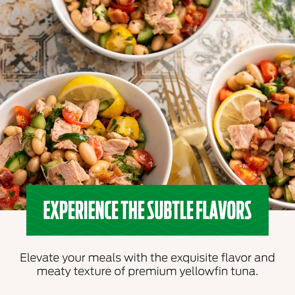 Genova Yellowfin Tuna bulk 24-pack provides pantry-ready protein.