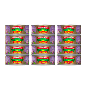 Genova yellowfin tuna can with garlic Tuscan olive oil for premium flavor