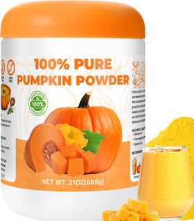 Gephron 21oz natural pumpkin powder package for easy baking and flavor
