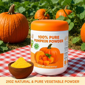 Gephron pumpkin powder for baking enhances pies and muffins with warm pumpkin flavor