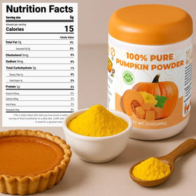 Gephron pure vegetable pumpkin powder grain highlights versatile smoothies and drinks
