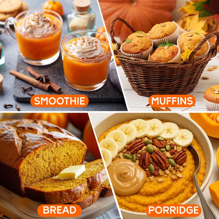 Gephron pumpkin powder storage tips keep it cool and dry