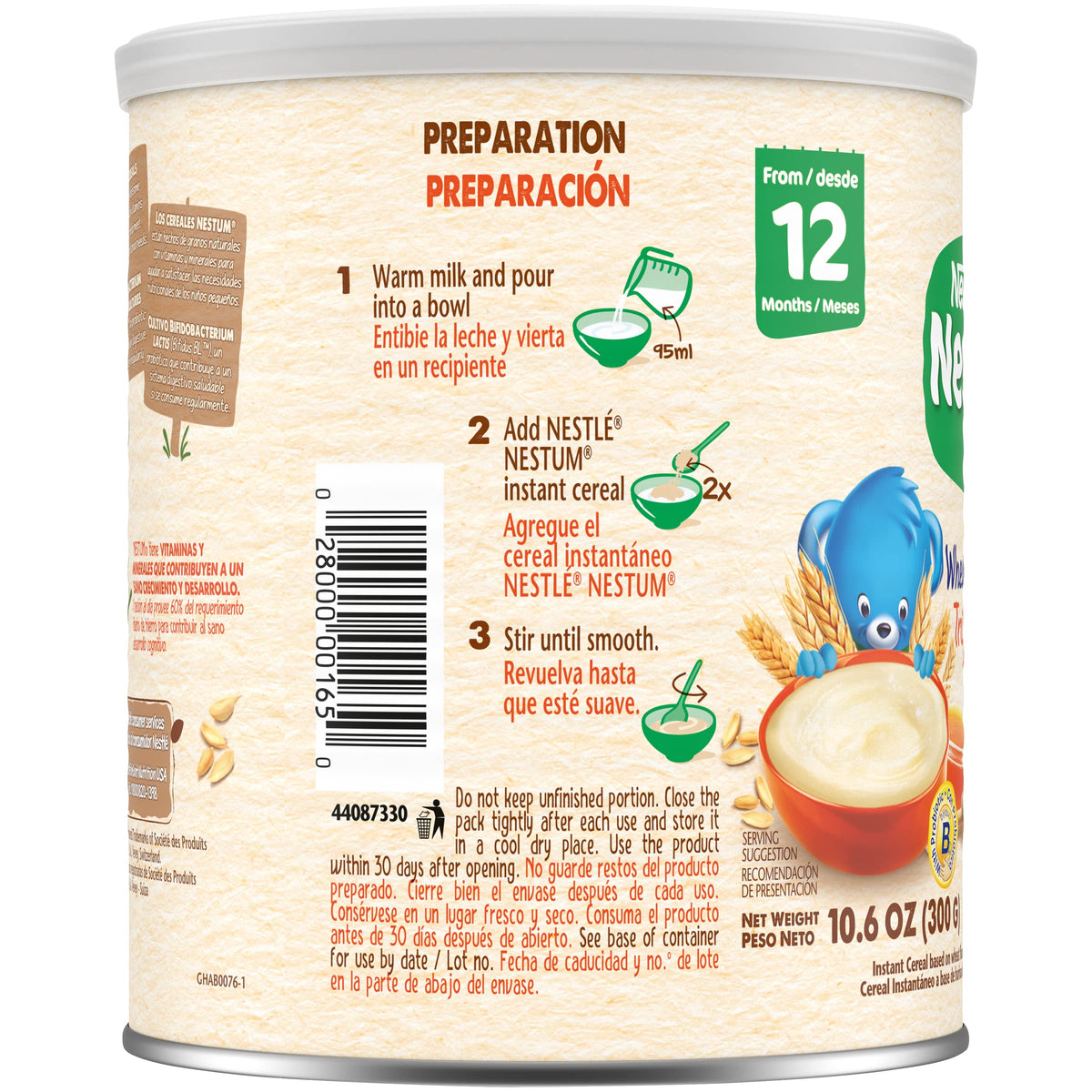 Pour-and-stir Nestum cereal for a simple, kid-friendly breakfast.