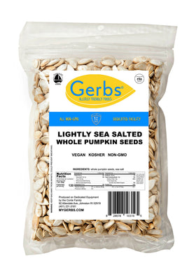 GERBS whole in-shell seeds shown for snacking or cooking ideas
