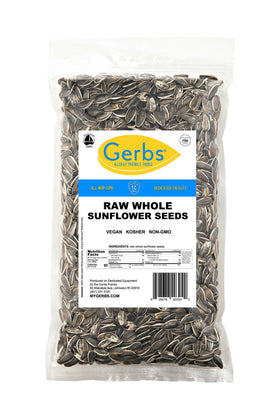 GERBS allergen-free sunflower seeds with top-14-free certification