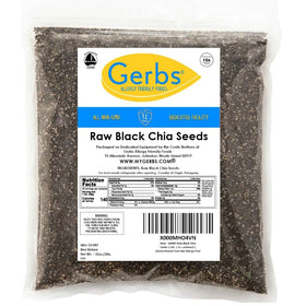 GERBS chia seeds sprinkled over yogurt for a creamy texture.