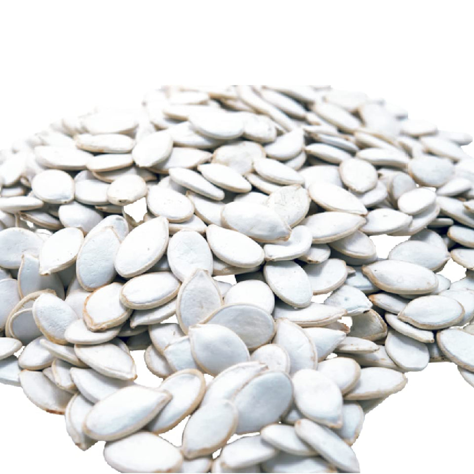 GERBS jumbo raw pumpkin seeds in shell packaging—resealable bag keeps freshness.