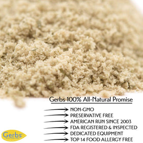 GERBS pumpkin seed meal ready-to-use setup suggesting quick meal boosts.